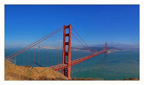 Картина - Мост в Сан-Франциско