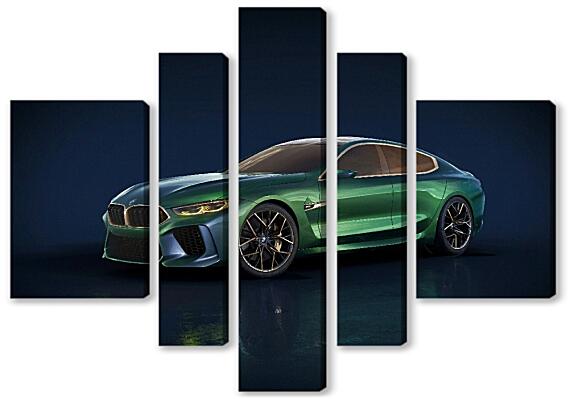 Модульная картина - BMW concept m8 gran coupe
