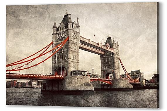 Картина маслом - London England Tower Bridge