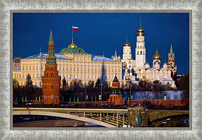 Картина - Московский Кремль