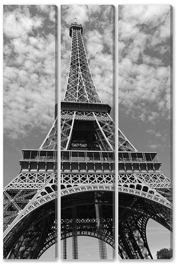 Модульная картина - Башня в облаках