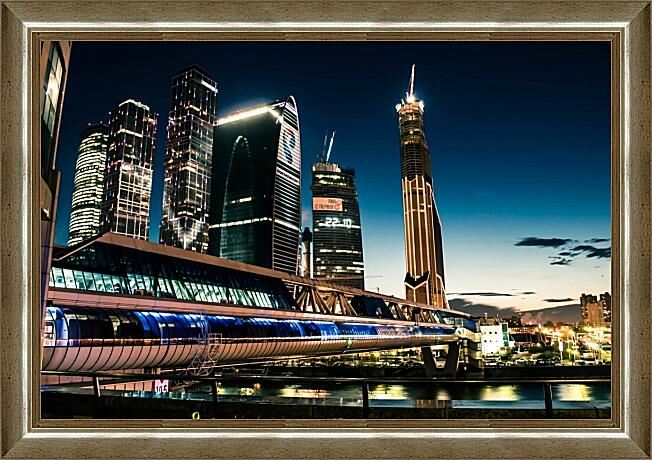 Картина - Переход к Москва-сити