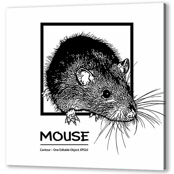 Постер (плакат) - Мышка