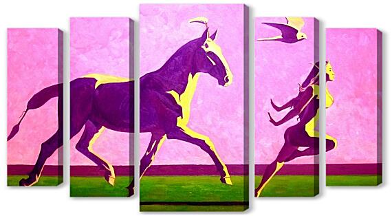 Модульная картина - Прекрасное трио