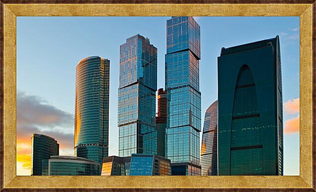 Картина - Москва Сити