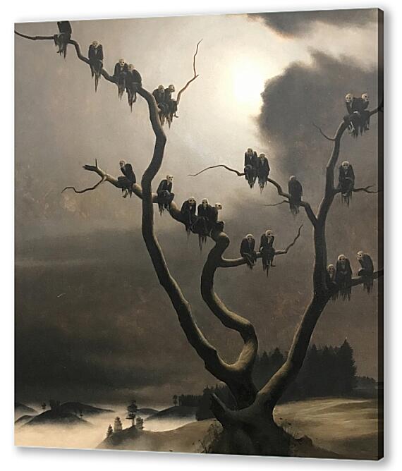 Постер (плакат) - Призраки на дереве