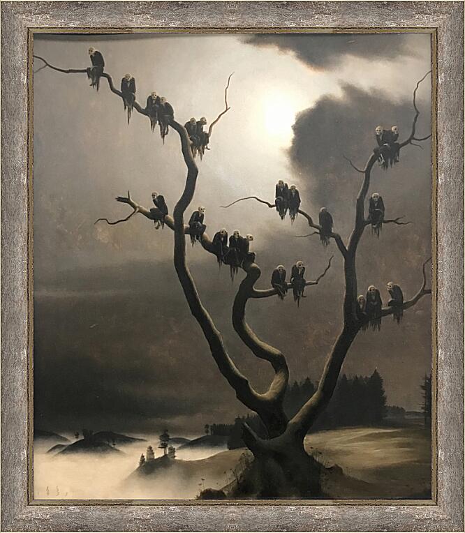 Картина - Призраки на дереве