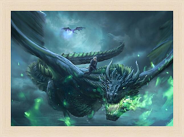 Картина - Дейнерис и Дракон