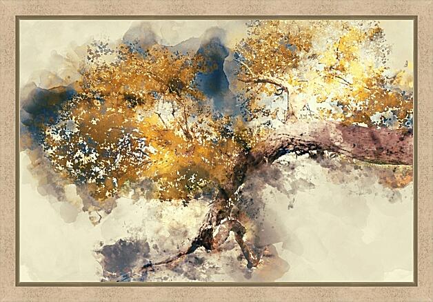 Картина - Золотое дерево