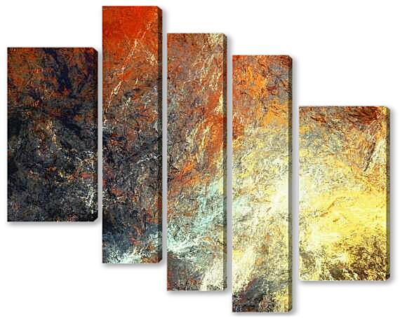 Модульная картина - Туманность