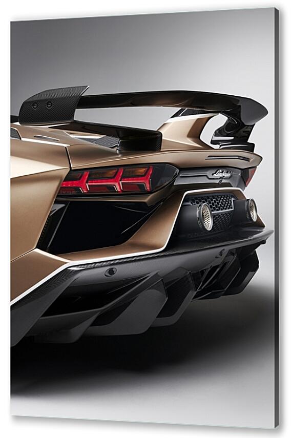 Картина маслом - Lamborghini Aventador svj roadster 520