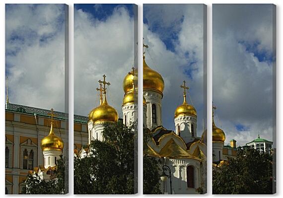 Модульная картина - Храм Москва