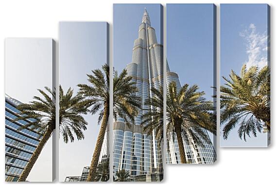 Модульная картина - Дубай Бурдж-Халифа