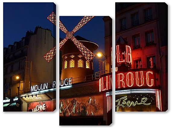 Модульная картина - Мулен Руж