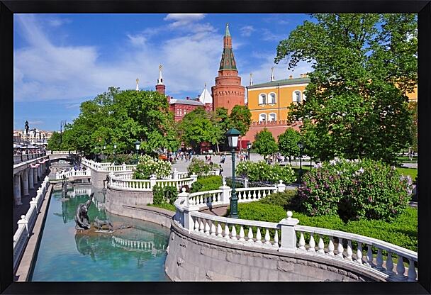 Картина - Александровский парк Неглинная