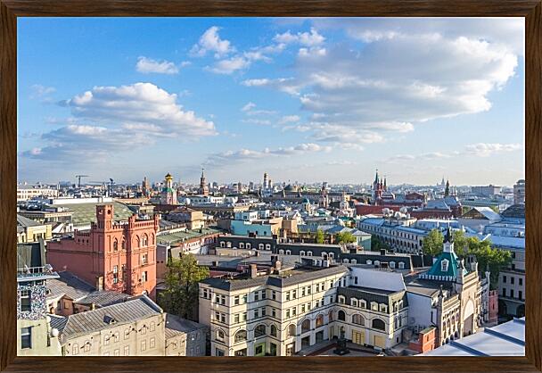 Картина - Солнечная Москва