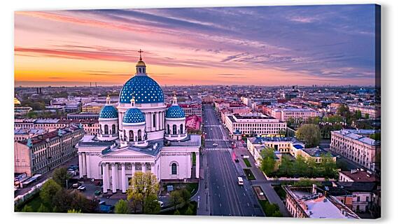 Картина маслом - Санкт-Петербург Храм