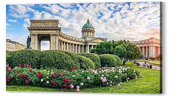 Картина маслом - Казанский Кафедральный Собор