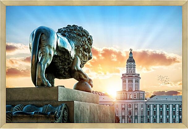 Картина - Адмиралтейская набережная