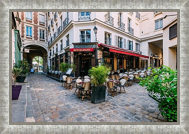 Картина - Парижское кафе