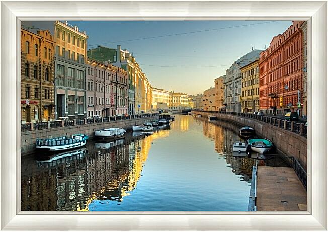 Картина - Санкт-Петербург, канал