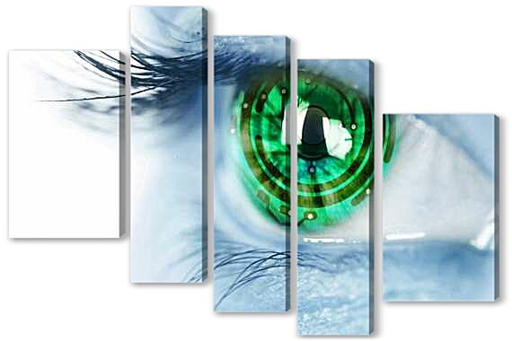 Модульная картина - Взгляд