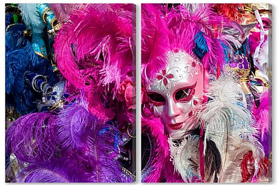 Модульная картина - Венецианский карнавал Италия