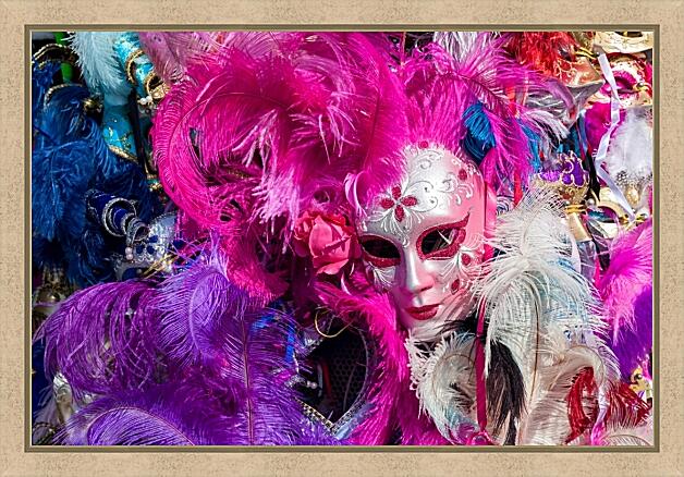 Картина - Венецианский карнавал Италия