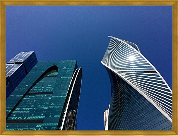 Картина - Москва Сити