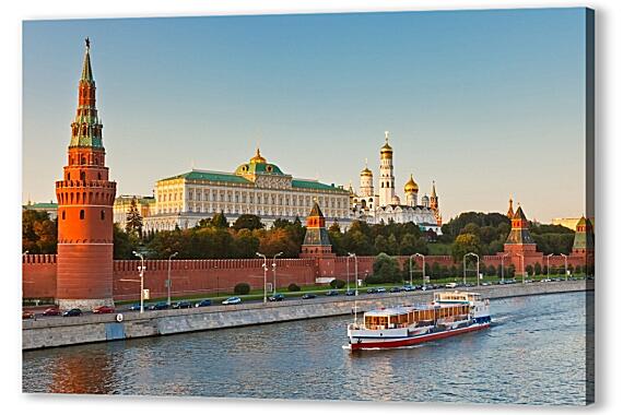 Картина маслом - Москва река
