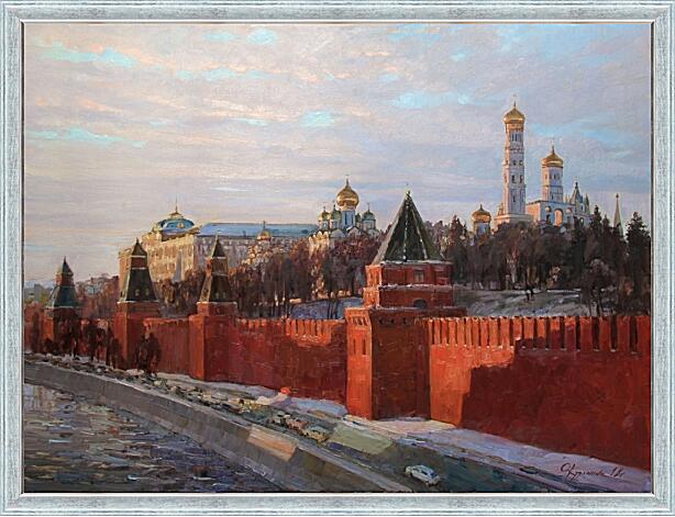 Картина - Вечерние краски Кремля (автор: Кузьмина Ольга Александровна)
