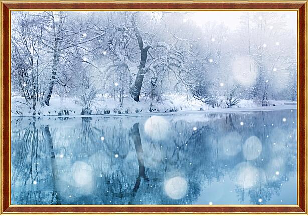 Картина - Начало зимы