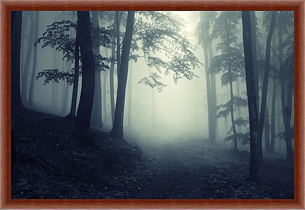 Картина - Утренний туман