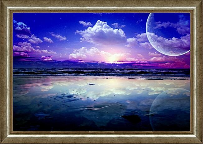 Картина - Неизвестная планета