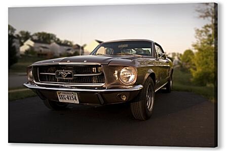 Постер (плакат) - Форд Мустанг (Ford Mustang)