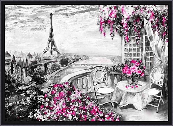 Картина - Пейзаж Парижа