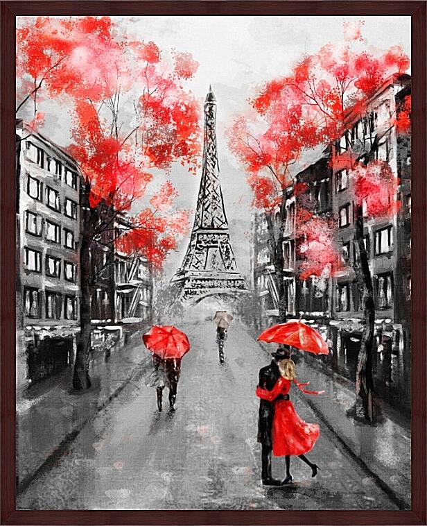 Картина - На улице Парижа