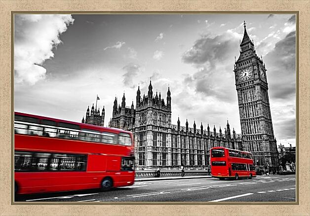 Картина - Даблдекеры Лондон