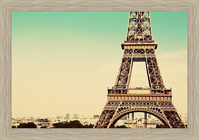 Картина - Башня на рассвете