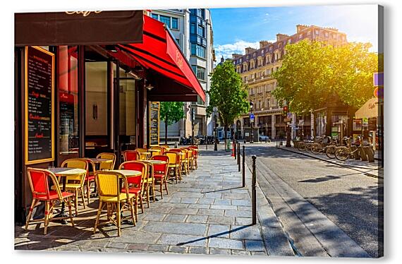 Картина маслом - Кафе Парижа