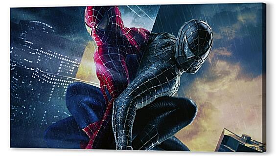 Картина маслом - Black Spider Man