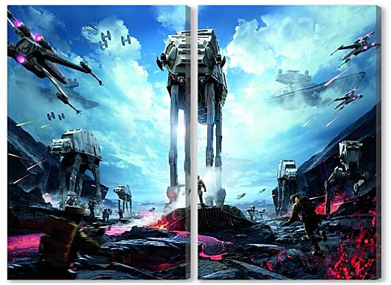 Модульная картина - Star Wars Battlefront