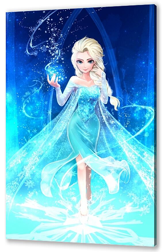 Постер (плакат) - Эльза и магия
