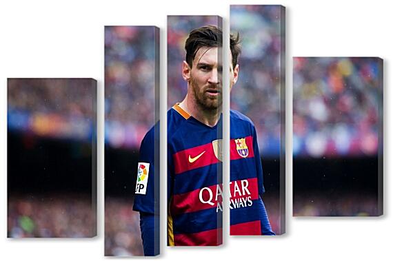 Модульная картина - Lionel Messi