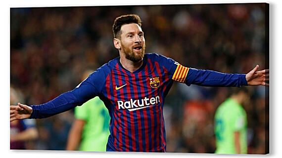Картина маслом - Messi Barcelona