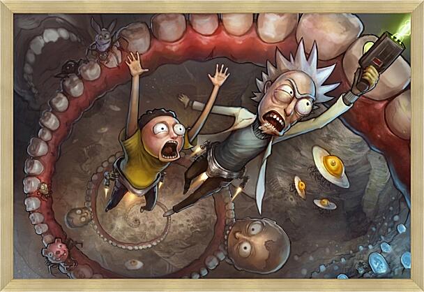 Картина - Rick and Morty