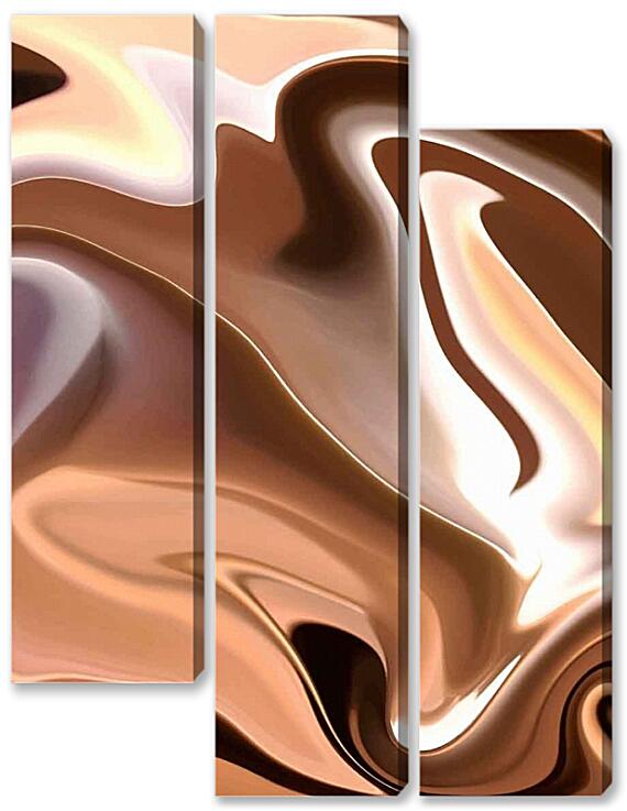 Модульная картина - Шоколад со сливками 1