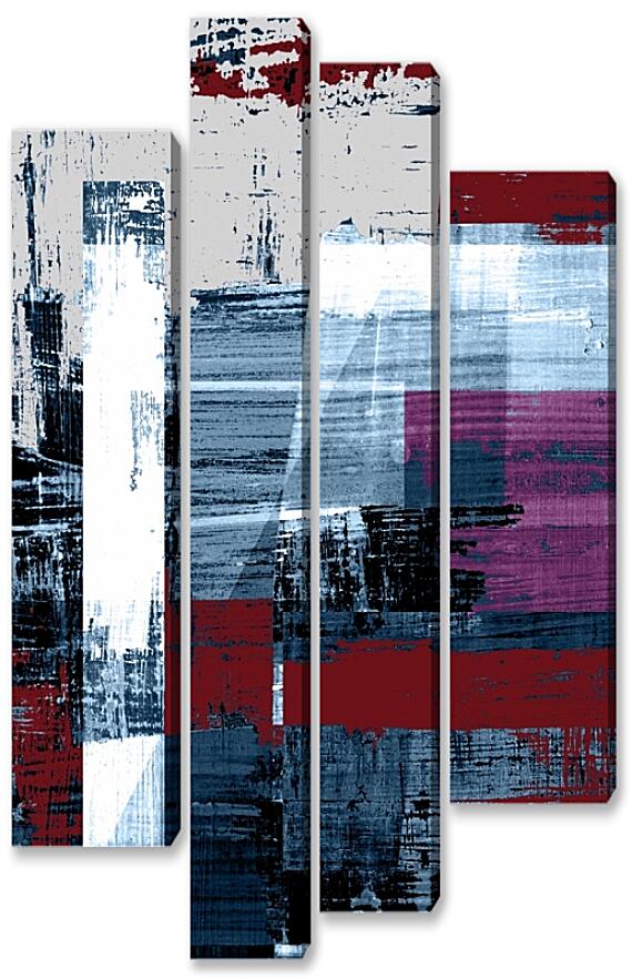 Модульная картина - Абстрактная живопись 1