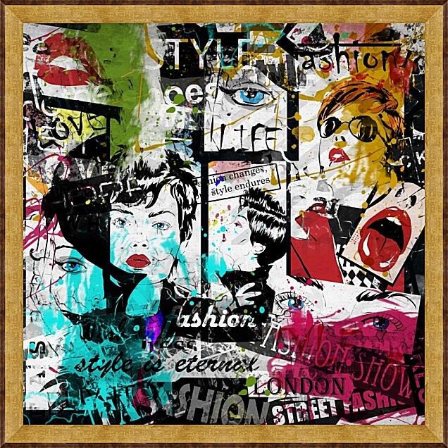 Картина - Поп арт мода