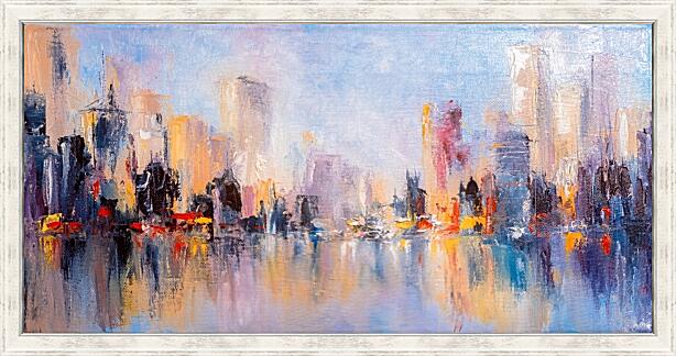 Картина - Городской пейзаж